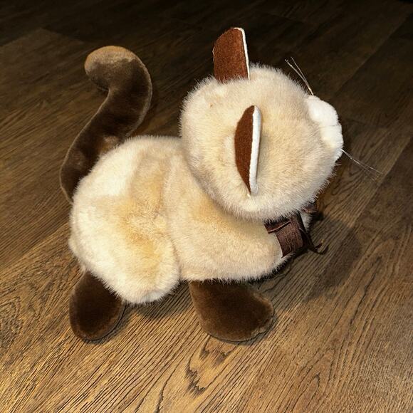 Vtg PLAYFUL PALS by Mervyns Siamese Cat Korea 12" - Picture 6 of 9